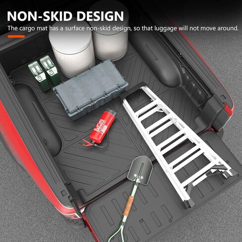 powoq Tailgate Mat Compatible with 2019-2024 Dodge Ram 1500 Tailgate Protector Tailgate Liner TPE Replacement for 2019-2024 Dodge Ram 1500 Accessories(Tailgate Mat) in Saudi Arabia