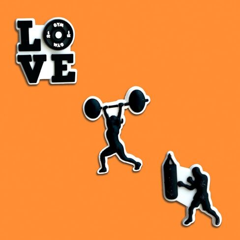 Sports Shoe Decoration Charms for Croc Clog, Softball Baseball Basketball Volleyball Soccer Swimming Cheerleading Gymnastics Charms Accessories for Adults in Saudi Arabia