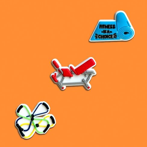 Sports Shoe Decoration Charms for Croc Clog, Softball Baseball Basketball Volleyball Soccer Swimming Cheerleading Gymnastics Charms Accessories for Adults in Saudi Arabia