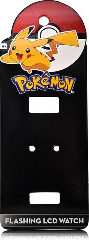 Pokemon Kids' Quartz Watch with Plastic Strap, 16 in Saudi Arabia