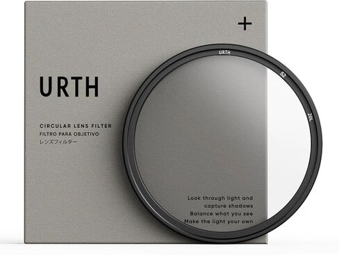 Urth 39mm Ethereal Black Mist ⅛ Diffusion Lens Filter (Plus) | Halation & Highlight Bloom, Cinematic Film Look, Softens Skin Tones, For Portraits & Weddings, 20-Layer Nano-Coated Glass in Saudi Arabia