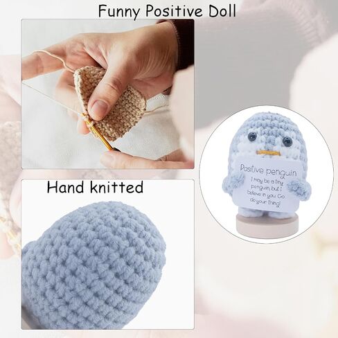 2026 Graduation Emotional Support Doll High School 2026 Graduation Gifts for Him Her Positive Crochet Decor 5.9 inch Mini Handmade Knitted Doll Grad Gift for Women Men in Saudi Arabia