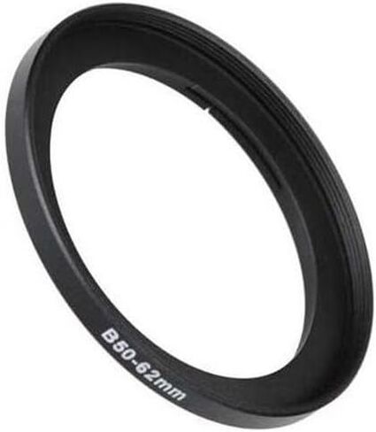 Fotodiox Step Up Filter Adapter Ring for Hasselblad Bayonet 60 B60 - 72mm, Anodized Black Metal Filter Adapter Ring in Saudi Arabia