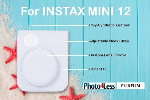 Fujifilm Instax MiniI 12 Instant Film Camera Mint Green, Fujifilm Instax Mini Twin Pack Instant Film 20 Prints, Prtotective Case, Gift Bundle in Saudi Arabia