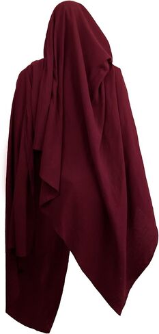 HOMELEX Medieval Black Padme Cape Shawl Post Apocalyptic Cloak Black Hooded Cowl in Kuwait