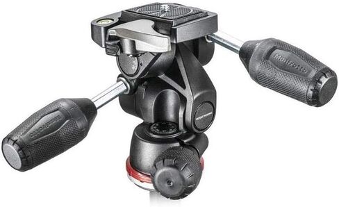 Manfrotto MH804 3-Way Pan/Tilt Head with 200LT-PL Quick Release Plate in Kuwait