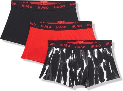 HUGO Men's 3 Pack Stretch Cotton Trunk in Saudi Arabia