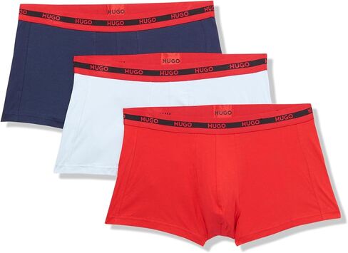 HUGO Men's 3 Pack Stretch Cotton Trunk in Saudi Arabia