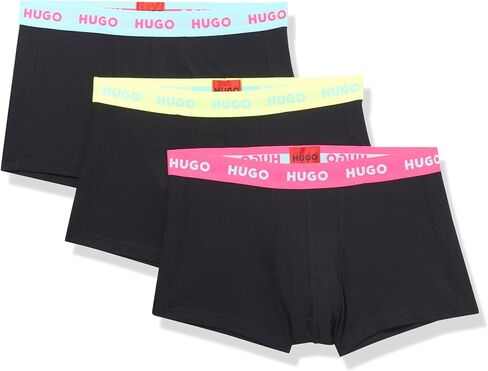 HUGO Men's 3 Pack Stretch Cotton Trunk in Saudi Arabia