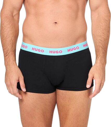 HUGO Men's 3 Pack Stretch Cotton Trunk in Saudi Arabia