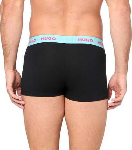 HUGO Men's 3 Pack Stretch Cotton Trunk in Saudi Arabia