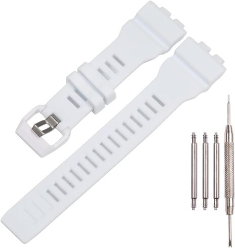 حزام ساعة من الراتنج متوافق مع Casio G-Squad GBA-800 للرجال GBD800 حزام ساعة رياضي مطاط مقاوم للمياه بديل لسوار الساعة in Saudi Arabia