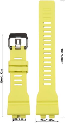 حزام ساعة من الراتنج متوافق مع Casio G-Squad GBA-800 للرجال GBD800 حزام ساعة رياضي مطاط مقاوم للمياه بديل لسوار الساعة in Saudi Arabia