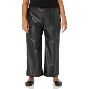 Karen Kane Women's Cropped Faux Leather Pants