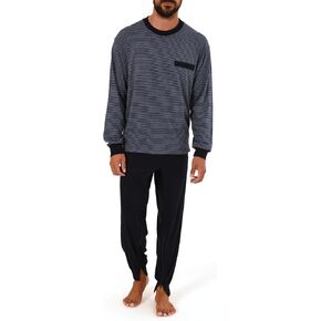 Men's Alzheimer's Clothing Jumpsuit Pajama long sleeve with zipper at back and leg