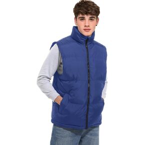 Men's Vest Winter Jacket Warm Outdoor Sleeveless Lightweight Windproof Vest M to 3XL