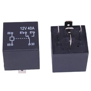 12V 5 Terminal 40A Relay 086-1201-00 for Bad Boy BadBoy Mowers ZT CZT MZ Magnum Cub Cadet ZT48 ZT54 ZT60 Enforcer 44 48 54 (6)