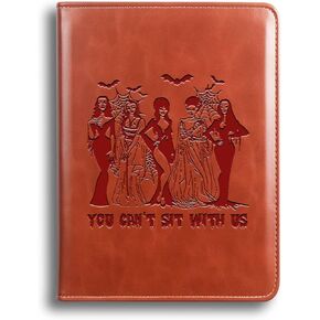 Horror Movies Fans Gift You Can’t Sit With Us Leather Journal Notebook Ghoul Gang Gothic Queen Diary Notebook Horrible Queen Fans Gifts (Journal -You Cant Sit)