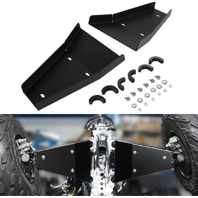 NICECNC Black A-arm Guards Skid Protector Compatible with Yamaha Raptor 700 2006-2010 2011 2013-2022 2023/ 700R YFM 700 YFM700R 2016-2019 2020 2021 2022 2023