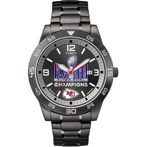 Timex Men's Acclaim 42mm Super Bowl LVIII Champions Watch - Kansas City Chiefs