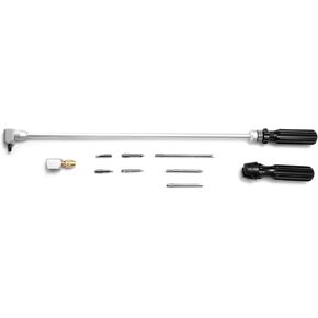 أداة تعديل المسمار الطيار 18.89 بوصة، مجموعة أدوات تعديل المكربن ​​لاستبدال عربة الثلج Carb ATV UTV، مفك براغي مكربن ​​90 درجة زاوية معدنية in Kuwait