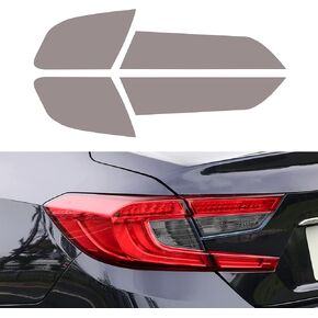 أفلام إضاءة عكسية لإشارة الانعطاف من الفينيل من TOMALL متوافقة مع Honda 10th Accord 2018-2020 ملصقات نقل الضوء الخلفي للسيارة مسبقة القطع للديكور الخارجي (20% أسود داكن)