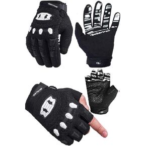 Seibertron Dirtpaw Youth Black L and Dirtclaw Youth Black L Gloves