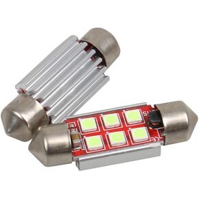 1797 31mm DE3175 DE3021 DE3022 LED Bulb Dome Light Warm White 3030 SMD for Cars Map License Plate Trunk Side Marker Interior Lights Bulbs Lamps Replacement Bright 12V 2W Pack of 2 1.22 in in Kuwait