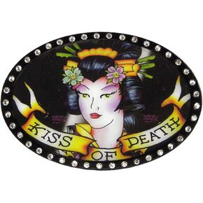 Ed Hardy EH6011C Kiss of Death Buckle