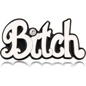 Western Belt Buckle for Women Teens Cowgirls, Bxtch Funny Belt Buckles for Her
