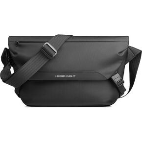 Fashion Crossbody Bag Business Bag Minimalist Lightweight Shoulder Bag Casual Messenger Bag for Men Women Multi-Functional Work Bag Large College Bag Handbag Chest Daypack for iPad mini