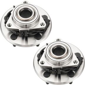 PHILTOP Front 515151 Wheel Hub Bearing Assembly for 2012-2018 1500, 2019-2021 1500 Classic, 2 PCS W/ABS 5 Lugs