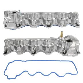غطاء صمام المحرك مع حشية (يسار ويمين) بديل لشاحنة Ford Expedition F150 F250 F350 Super Duty Mustang Lincoln Navigator 4.6L 5.4L 2004-2014 9L1Z6582C 9L1Z6582D
