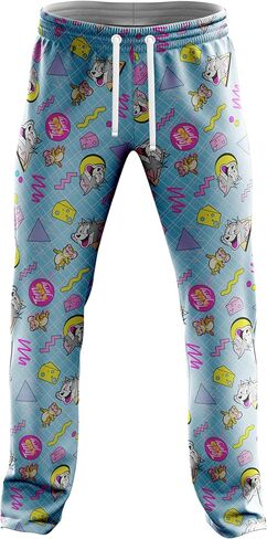 طقم صالة توم وجيري للرجال في صندوق هدايا يتضمن تي شيرت وسروال مريح وجوارب بمقاسات S-m-l-xl in Kuwait