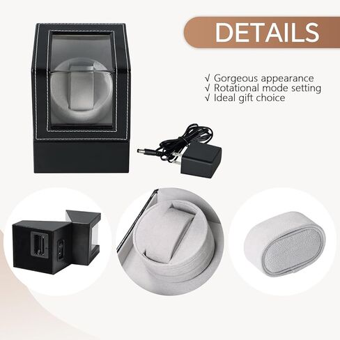 صندوق ساعة NATGAI 24 فتحة ولفاف ساعة أوتوماتيكي واحد in Kuwait