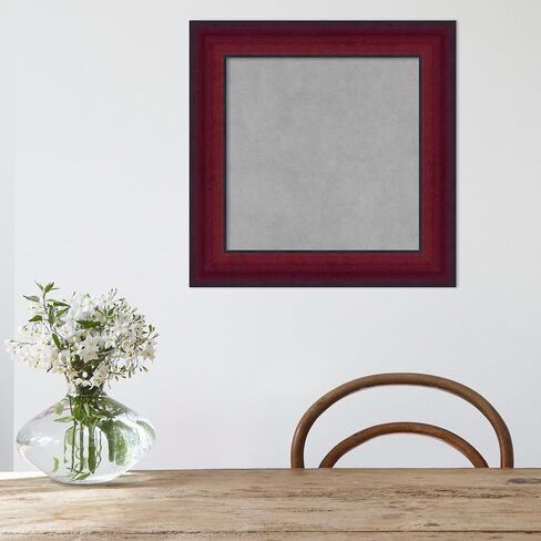 لوحة مغناطيسية بإطار من Amanti Art (45 × 37) لوحة مغناطيس كانتربري الكرز، لوحة إعلانات مغناطيسية كبيرة جدًا لديكور المكتب، غرفة الطين، المطبخ أو منطقة إسقاط المنظمة من WI، الولايات المتحدة الأمريكية in Saudi Arabia