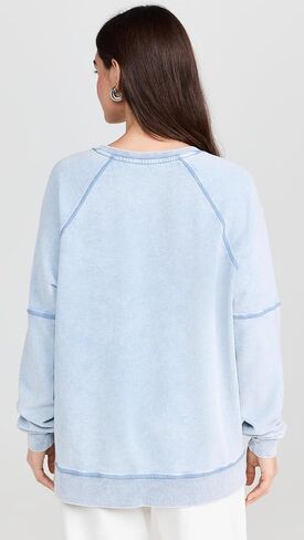 Z SUPPLY Women's Easy V Neck Denim in Saudi Arabia