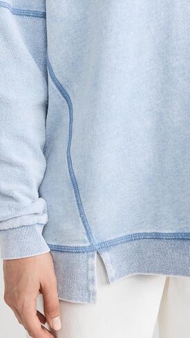 Z SUPPLY Women's Easy V Neck Denim in Saudi Arabia