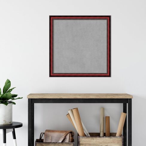 لوحة مغناطيسية بإطار من Amanti Art (45 × 37) لوحة مغناطيس كانتربري الكرز، لوحة إعلانات مغناطيسية كبيرة جدًا لديكور المكتب، غرفة الطين، المطبخ أو منطقة إسقاط المنظمة من WI، الولايات المتحدة الأمريكية in Saudi Arabia