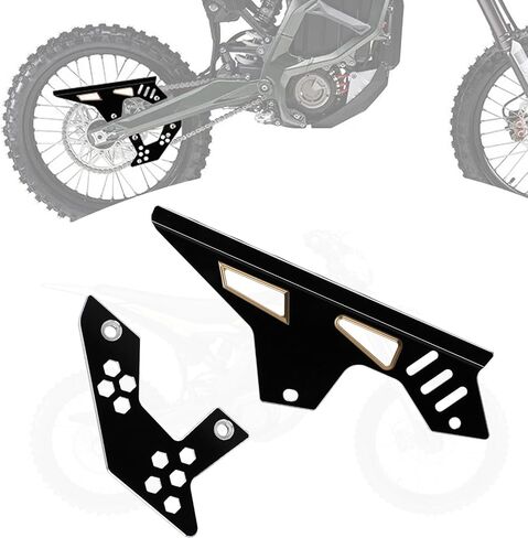 Chain Guard Kit for Surron Ultra Bee,CNC 6061 Aluminum Dirt Bike Chain Cover Protection for Dirt Bike Sur Ron Ultra Bee in Saudi Arabia