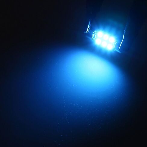 1797 31mm DE3175 DE3021 DE3022 LED Bulb Dome Light Warm White 3030 SMD for Cars Map License Plate Trunk Side Marker Interior Lights Bulbs Lamps Replacement Bright 12V 2W Pack of 2 1.22 in in Kuwait