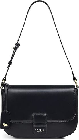 RADLEY London Warwick Avenue Women's Leather Small Flapover Shoulder Bag - Small Size Purse - Women's Shoulder Handbag in Saudi Arabia