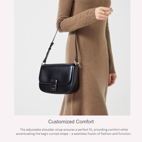 RADLEY London Warwick Avenue Women's Leather Small Flapover Shoulder Bag - Small Size Purse - Women's Shoulder Handbag in Saudi Arabia