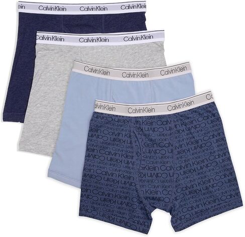 Calvin Klein Boys' Underwear 4 Pack Boxer Brief Value Pack in Saudi Arabia