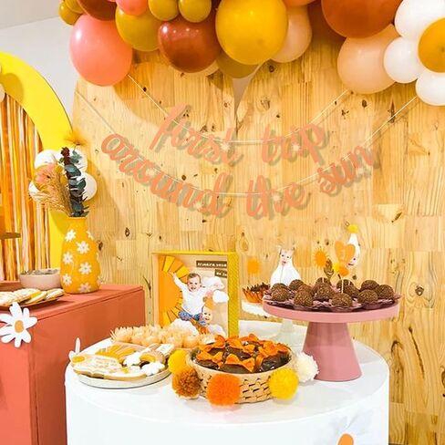First Trip Around The Sun Banner - 1st Birthday Decoration Banner, You Are My Sunshine First Birthday Decoration, Boho Sun 1st Birthday Decorations Include First Trip Around the Sun Banner in Kuwait