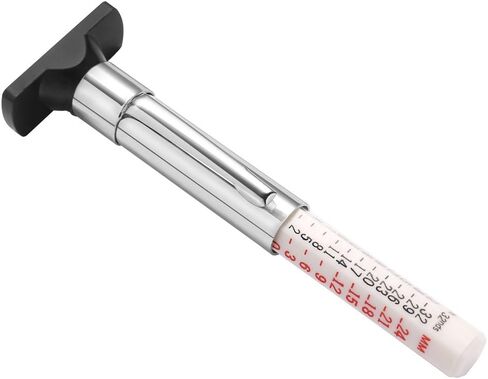 VanFn Tire Tread Depth Gauge, Color Coded Tread Depth Tire Gauge (2PCS - White) in Saudi Arabia