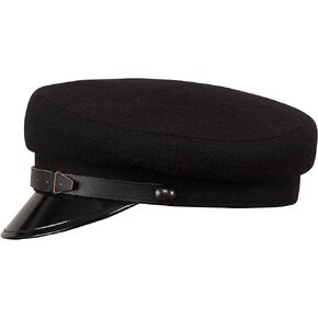 Sterkowski Maciejowka Model 1 Cap | 100% Woolen Breton Cap | Polish Traditional Military Peaked Mens Vintage Hat