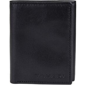 محفظة Tahari RFID الجلدية ثلاثية الطي للرجال مع نافذة لبطاقة الهوية، محفظة جلدية Rfid Blocking (تتوفر أنماط متعددة), One Size, محفظة Rfid Block الجلدية (متوفرة بأشكال متعددة) in Kuwait