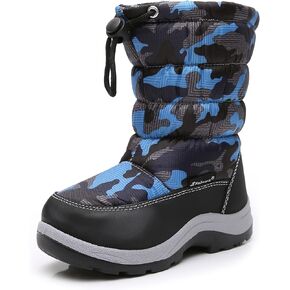Blikcon Kids Boys Cold Weather Winter Snow Boots (Toddler/Little Kid)