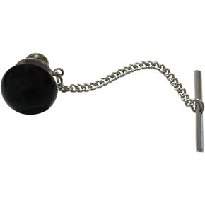 Black Onyx Gemstone Tie Tack